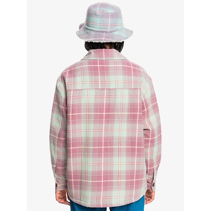 Košeľa Quiksilver Wms Uni Plaid Overshirt grape shake uni plaid overshir 2024