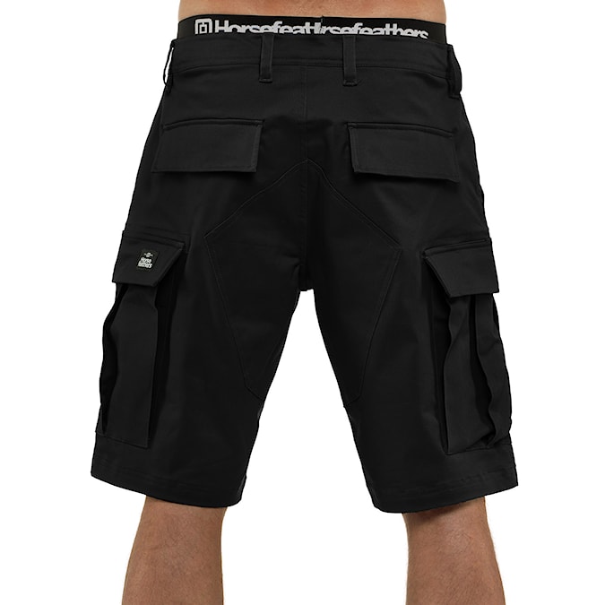 Kraťasy Horsefeathers Captain Shorts black 2026