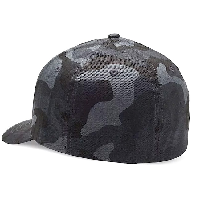 Cap Fox Head Flexfit black camo 2026
