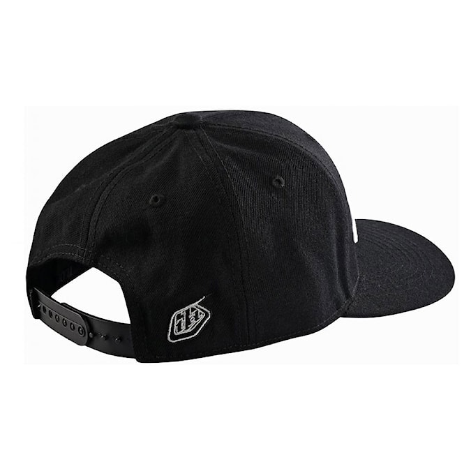 Czapka z daszkiem Troy Lee Designs Signature Snapback Curved black/white 2024