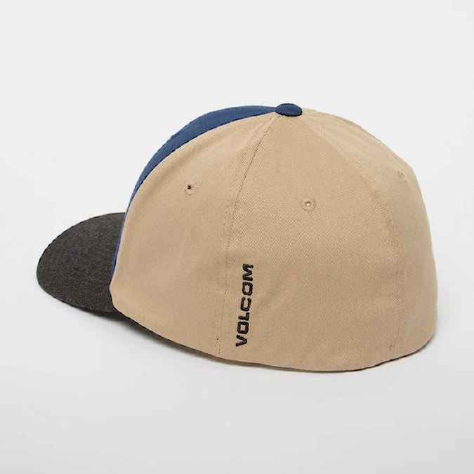 Kšiltovka Volcom Full Stone Hthr Flexfit Hat dust bowl indigo 2026