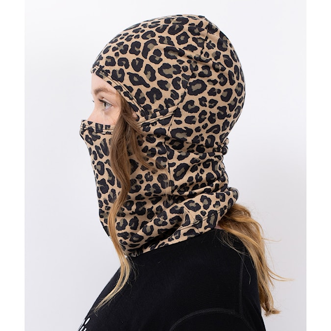 Kukla Eivy Hinge Merino Wool Balaclava leopard 2026