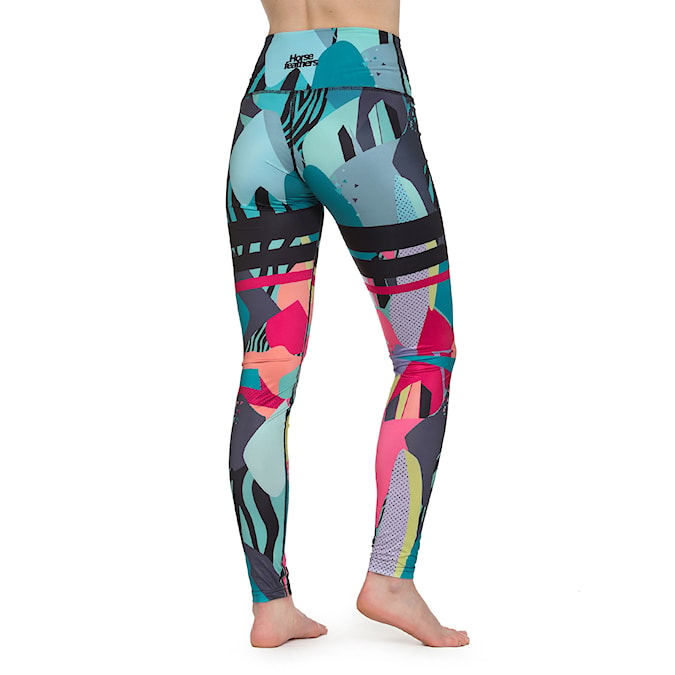 Fitness legíny Horsefeathers Claris abstract 2024