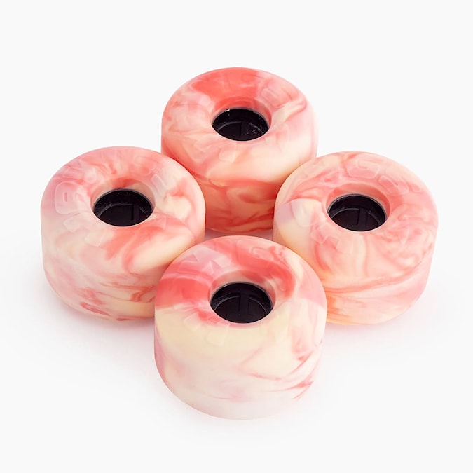 Longboard kolieska Hawgs EZ white/pink