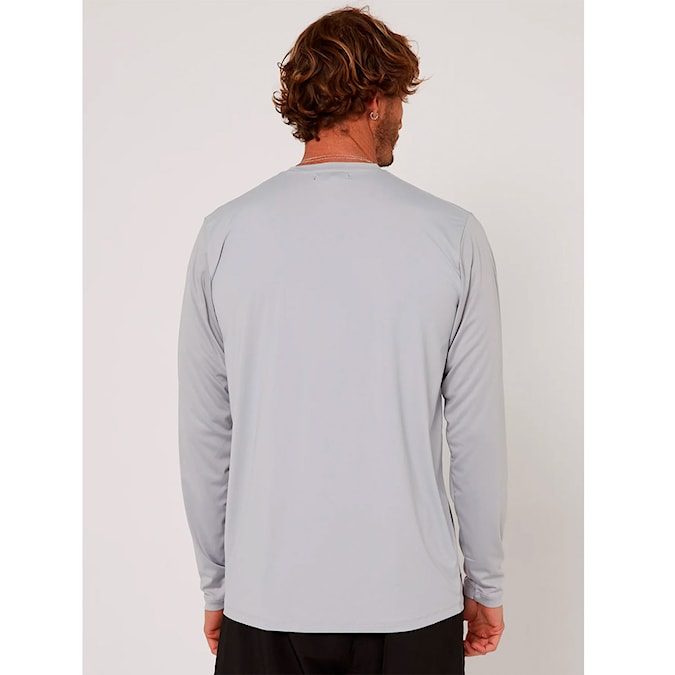 Lycra Follow Hybrid Tee L/S light grey 2026