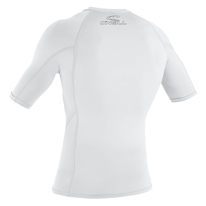 Lycra O'Neill Basic Skins S/S Rash Guard white 2024
