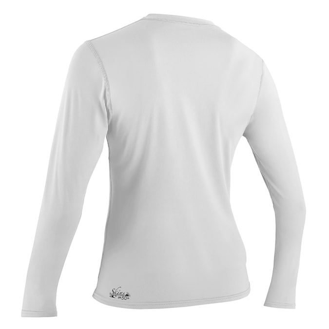 Lycra O'Neill Wms Basic Skins L/S Sun Shirt white 2022