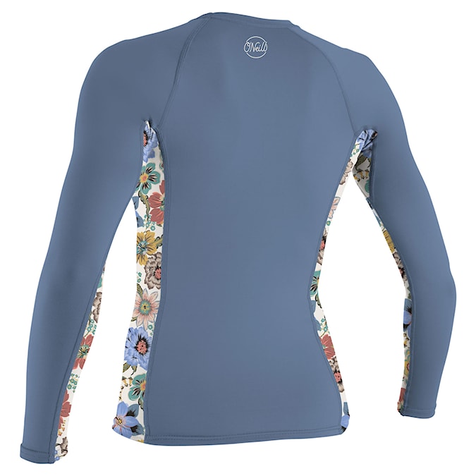 Lycra O'Neill Wms Side Print L/S Rash Guard infinity/talitha 2024