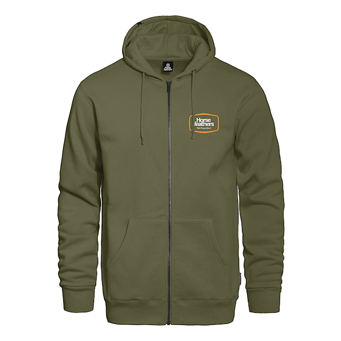 Hoodie Horsefeathers Bronco loden green 2024