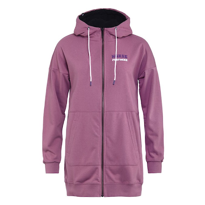 Hoodie Horsefeathers Naava mulberry 2024