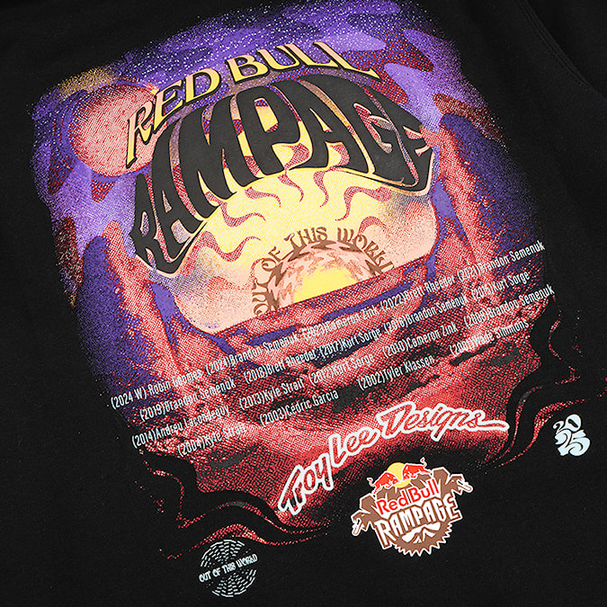Hoodie Troy Lee Designs TLD X Rampage Valley Of Gods black 2025