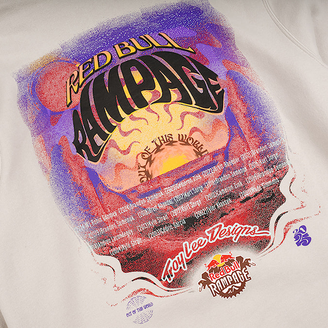 Hoodie Troy Lee Designs TLD X Rampage Valley Of Gods bone 2025