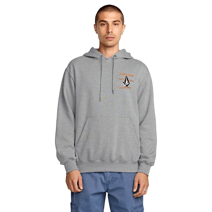 Hoodie Volcom Workwear PO heather grey 2025