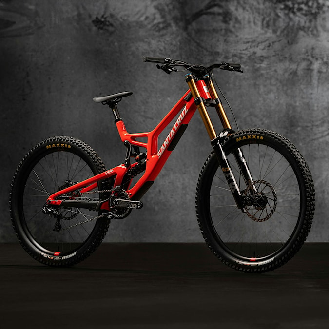 MTB bicykel Santa Cruz V10 CC DH X01-Kit MX red 2024