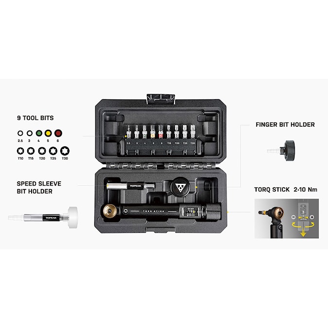 Bike Tool Topeak Torq Stick Pro 2-10 Nm black