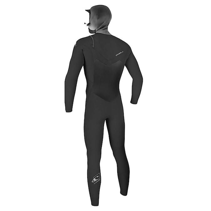 Wetsuit O'Neill Epic 6/5/4 Chest Zip Full with Hood black/black 2024