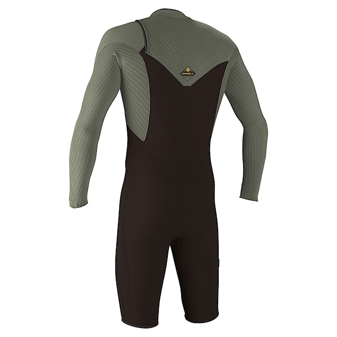 Neoprén O'Neill Hyperfreak Chest Zip 2 mm L/S Spring arabica/chimera 2025