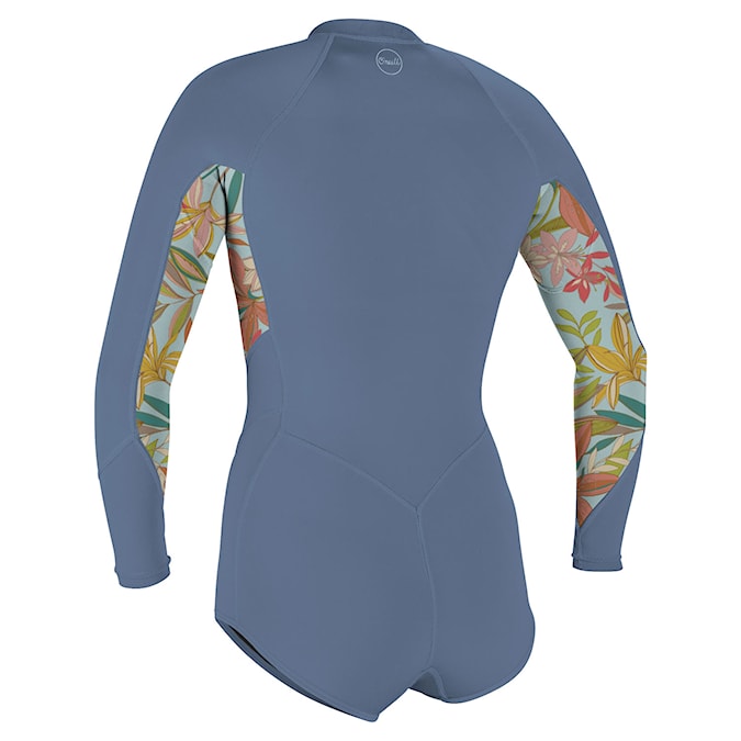 Neopren O'Neill Wms Bahia 2/1 Front Zip L/S Short Spring infinity/dalia/infinity 2024