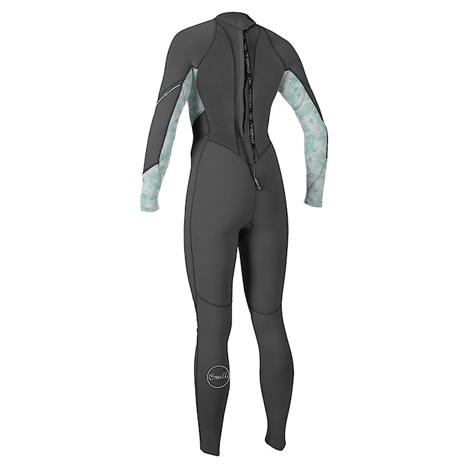 Wetsuit O'Neill Wms Bahia 3/2 Back Zip Full graphite/mirage tropical 2023