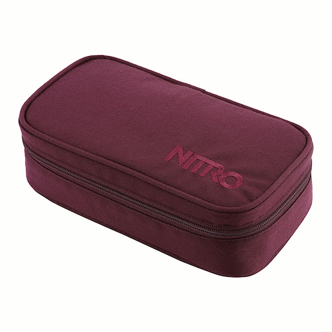 Školské puzdro Nitro Pencil Case XL wine