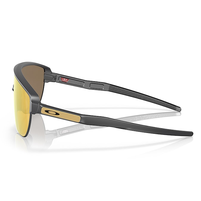Bike Sunglasses and Goggles Oakley Corridor matte carbon | prizm 24k