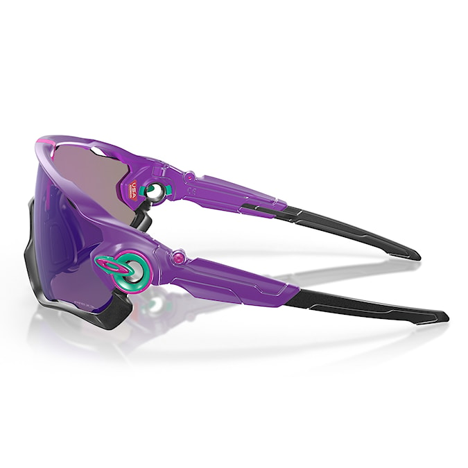 Okulary rowerowe Oakley Jawbreaker matte electric purple | prizm jade
