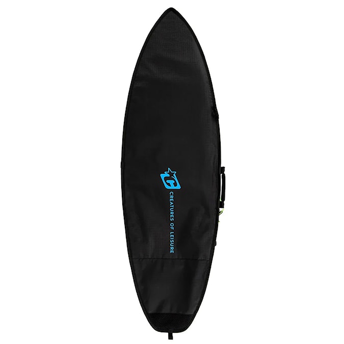 Surfboard Bag Creatures Shortboard Day Use DT 2.0 5'6" black cyan