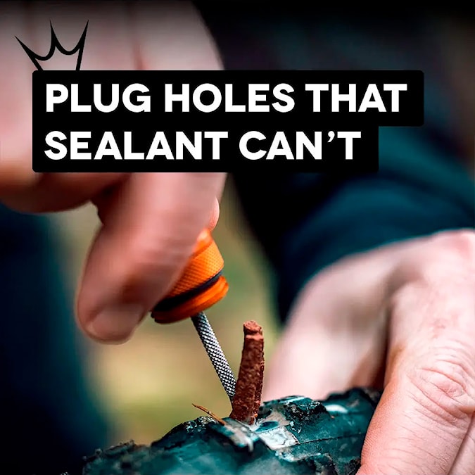 Puncture Repair Peaty's Holeshot Tubeless Puncture Plugger Kit violet