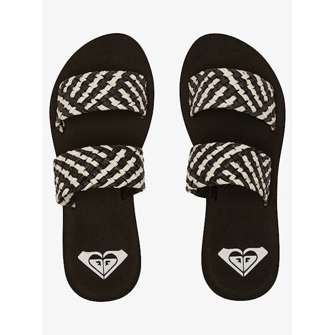 Slide Sandals Roxy Porto Slide II black/white 2024