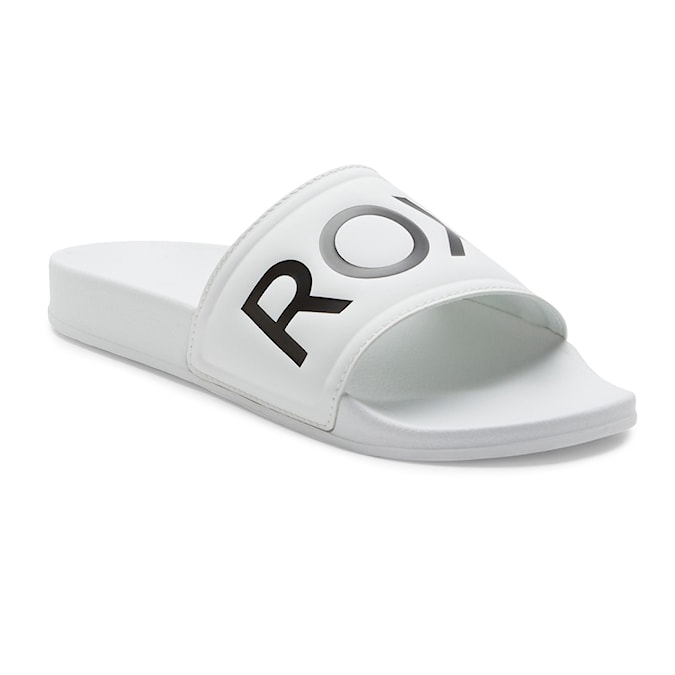 Pantofle Roxy Slippy II white/black basic 2024