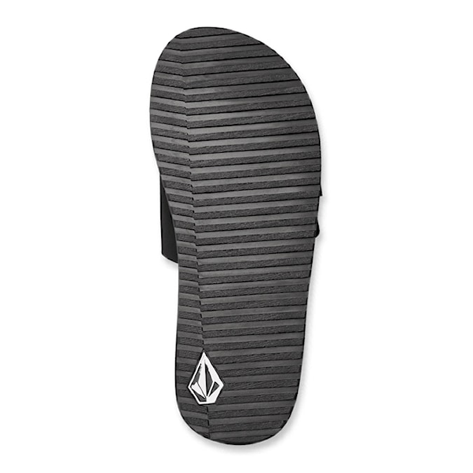 Slide Sandals Volcom Recliner Slide black white 2024