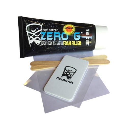 Surfboard Repair Kit Phix Doctor Zero G UV Foam Filler