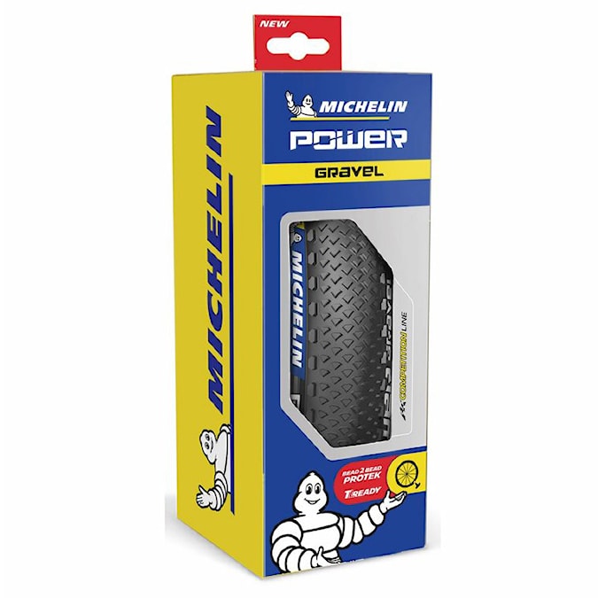 Opona Michelin Power Gravel Classic V2 700×35C Competition Line Kevlar TS TLR black