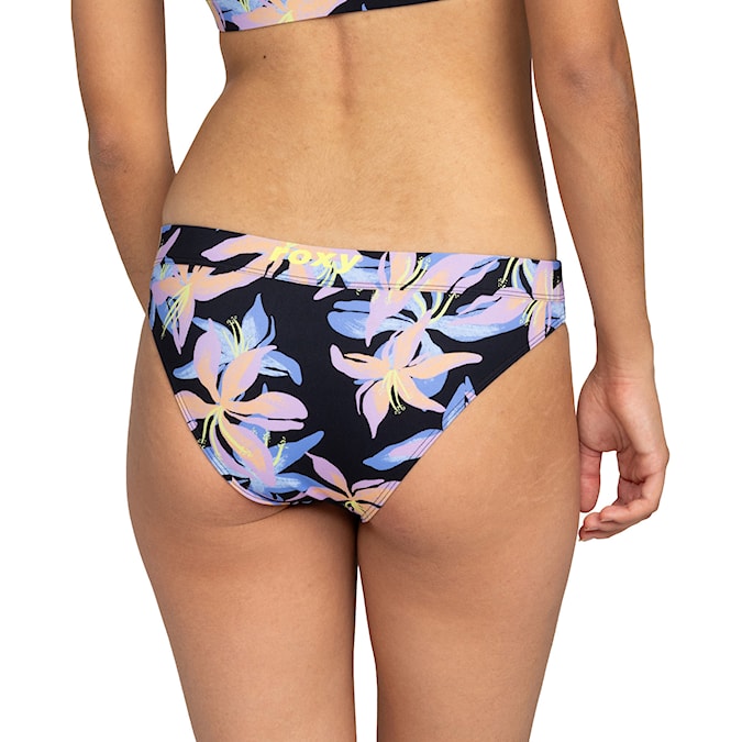 Plavky Roxy Active Bikini AOP anthracite kiss 2024