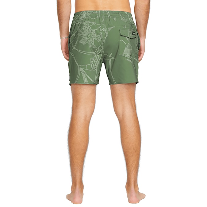 Swimwear Volcom Lido Print Trunk 16 light olive 2025