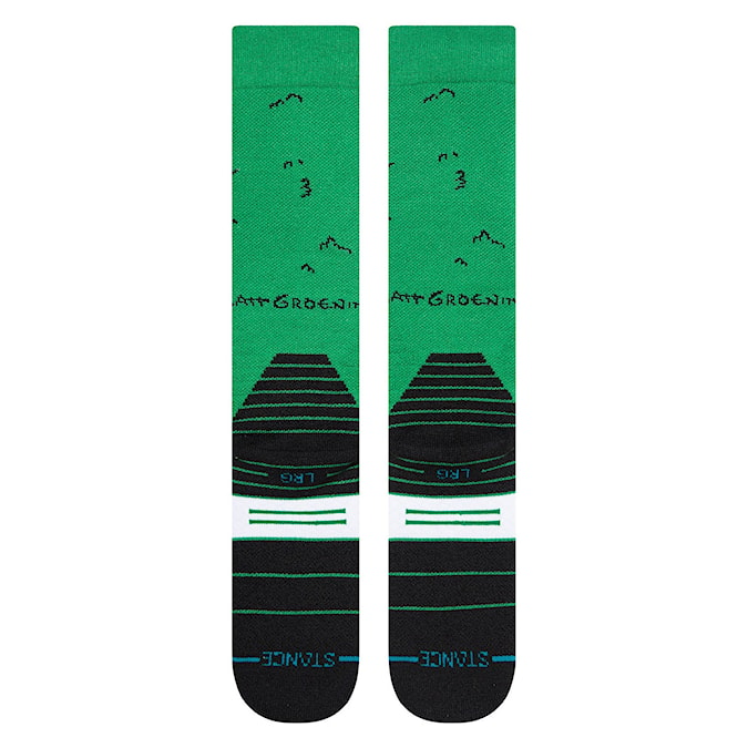 Snowboard Socks Stance Homer Snow green 2023
