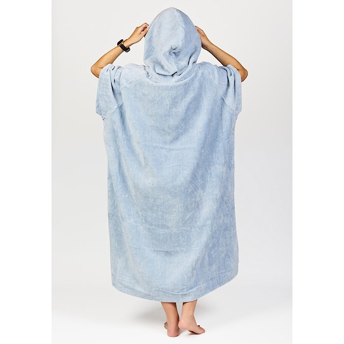 Poncho After High End bleached blue