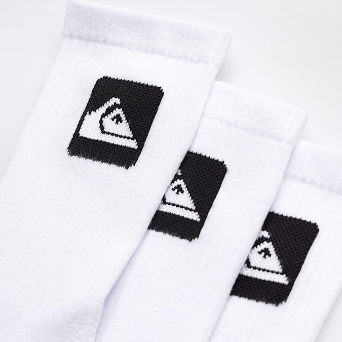 Ponožky Quiksilver 5 Crew Pack white 2025