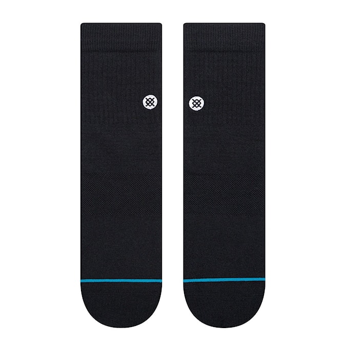 Socks Stance Icon Quarter black 2023