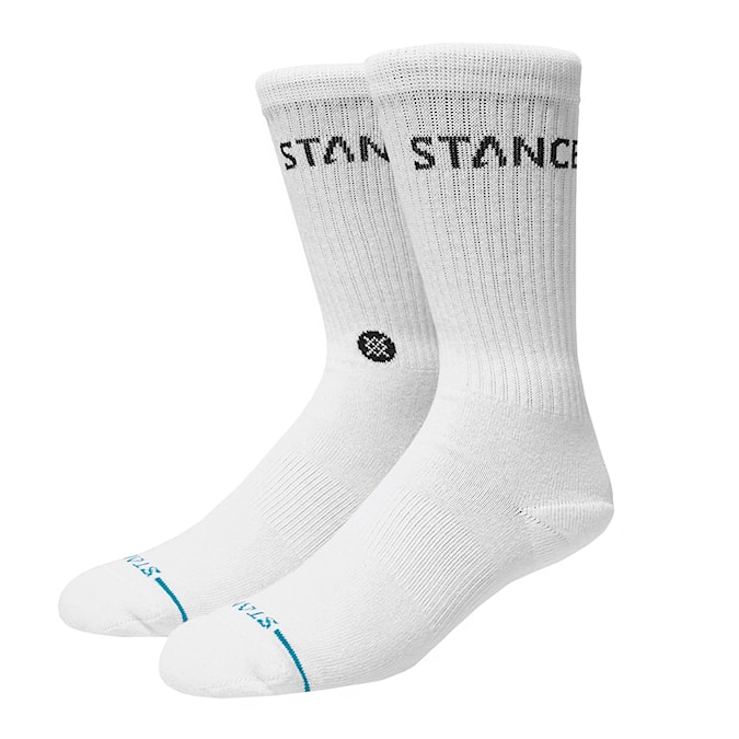 Ponožky Stance Origin Quarter 6 Pack white