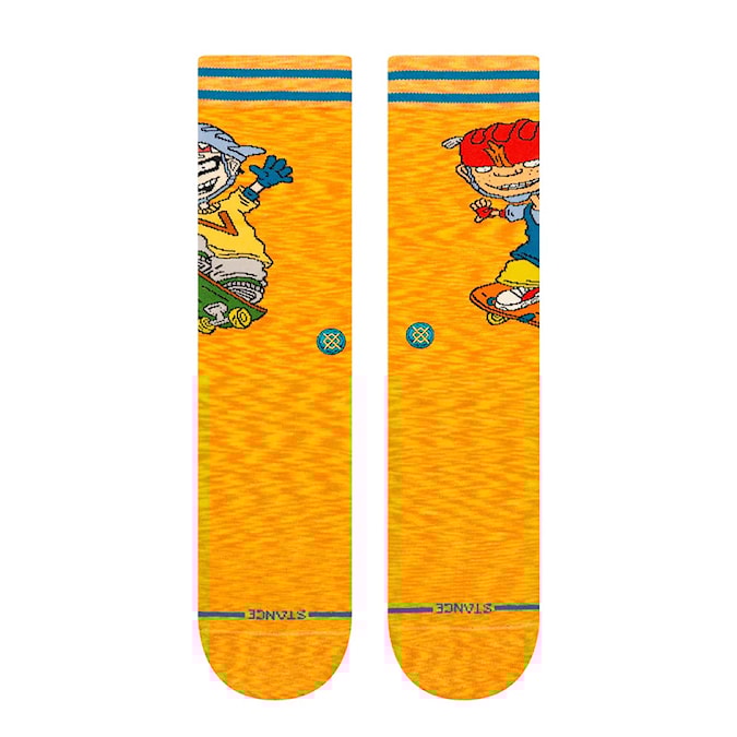 Ponožky Stance Sam And Twister Crew orange 2025
