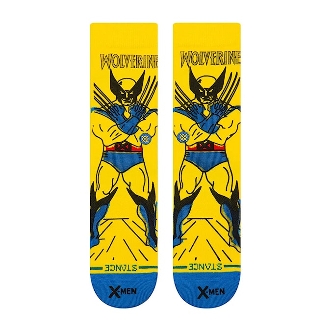 Ponožky Stance Wolverine Crew yellow 2025