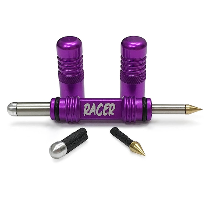 Bezdušový systém Dynaplug Racer Kit purple