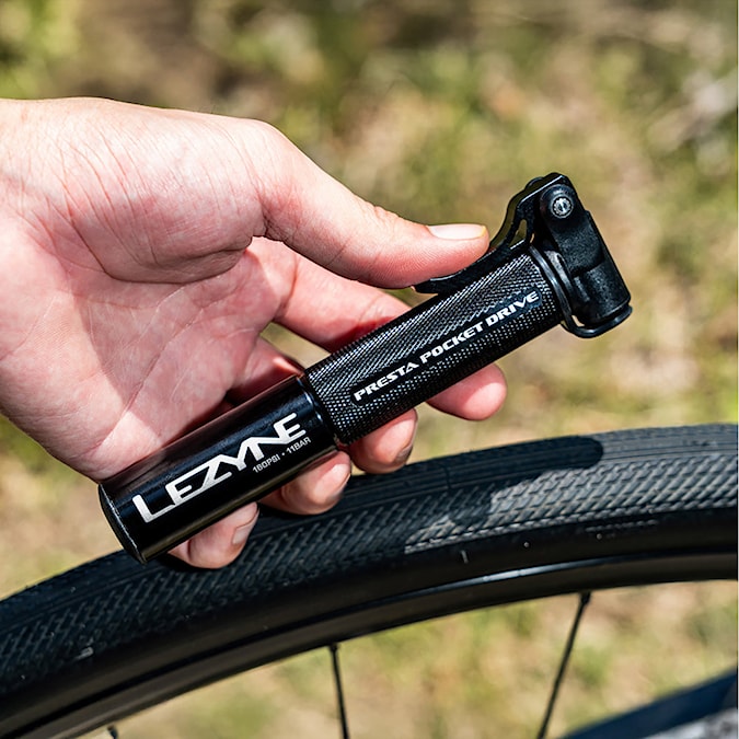 Bike Pump Lezyne Presta Pocket Drive black