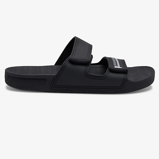 Slide Sandals Quiksilver Rivi Double Adjust black/grey/black 2024