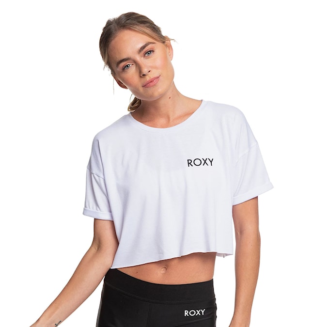 Sportovní tričko Roxy Oh My Mind bright white 2020