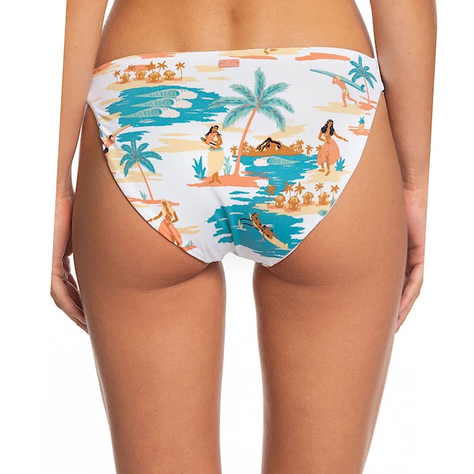 Swimwear Roxy PT Beach Classics Fa Full Bot bright white honolulu 2020
