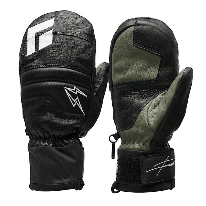 Rękawice snowboardowe Black Diamond Max Palm Spark Mitts black-tundra 2025