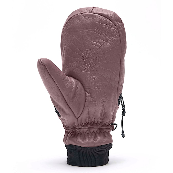 Rukavice na snowboard DEATHGRIP Ghoul Mitt Leather rose 2026