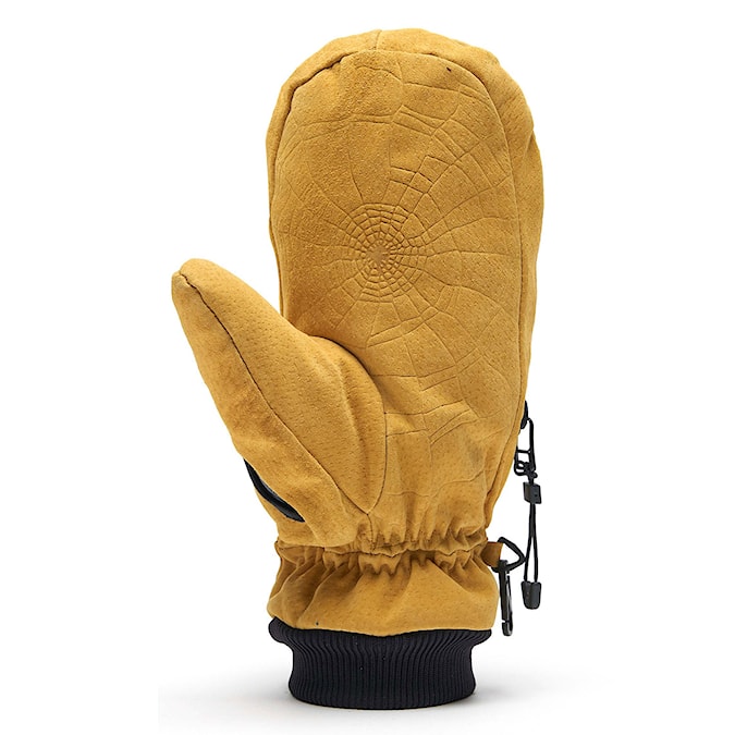 Rukavice na snowboard DEATHGRIP Ghoul Mitt Leather tan 2026
